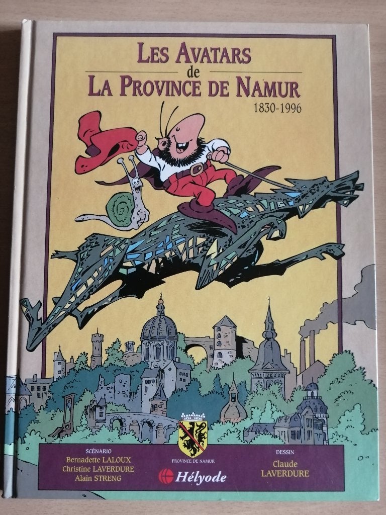 BD Les avatars de la province de Namur 1830-1996 E.O. 1997, Livres, Une BD, Enlèvement ou Envoi