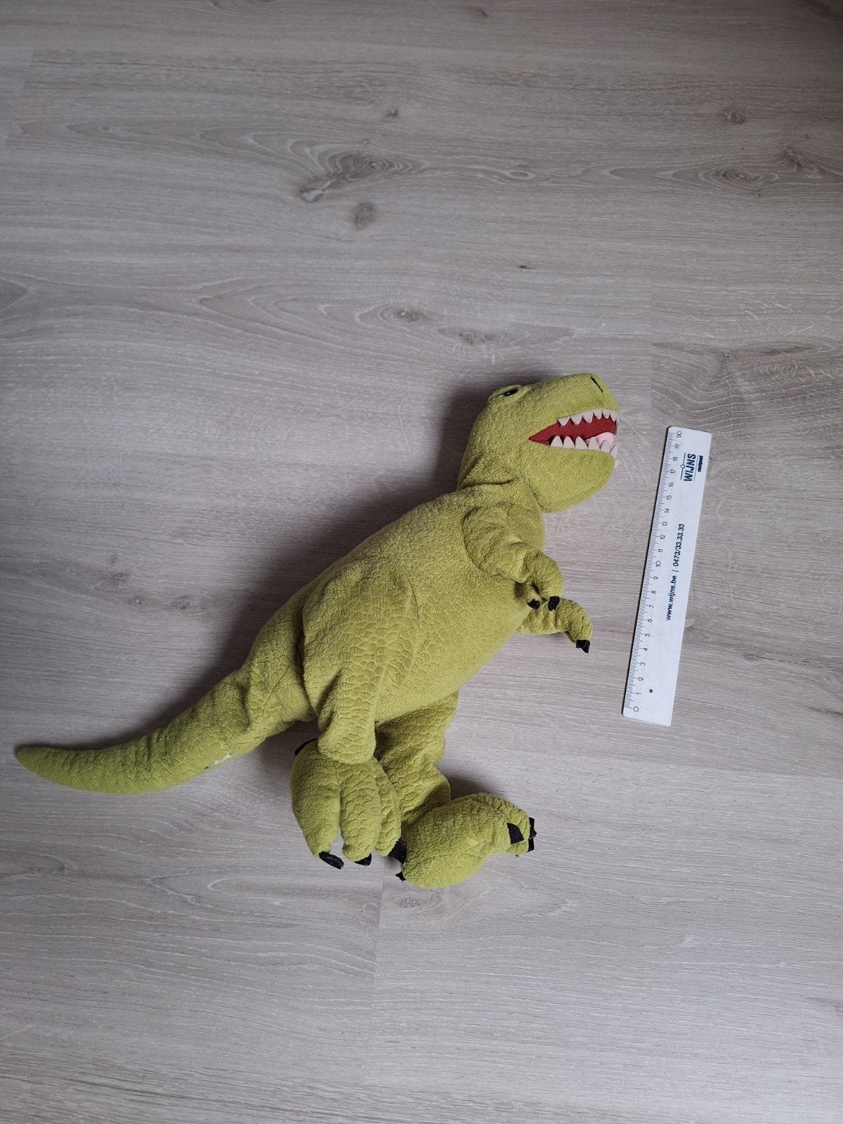 Dino knuffel, Ophalen of Verzenden, Middelgroot (20 tot 80 cm), Wasbaar, Gebruikt