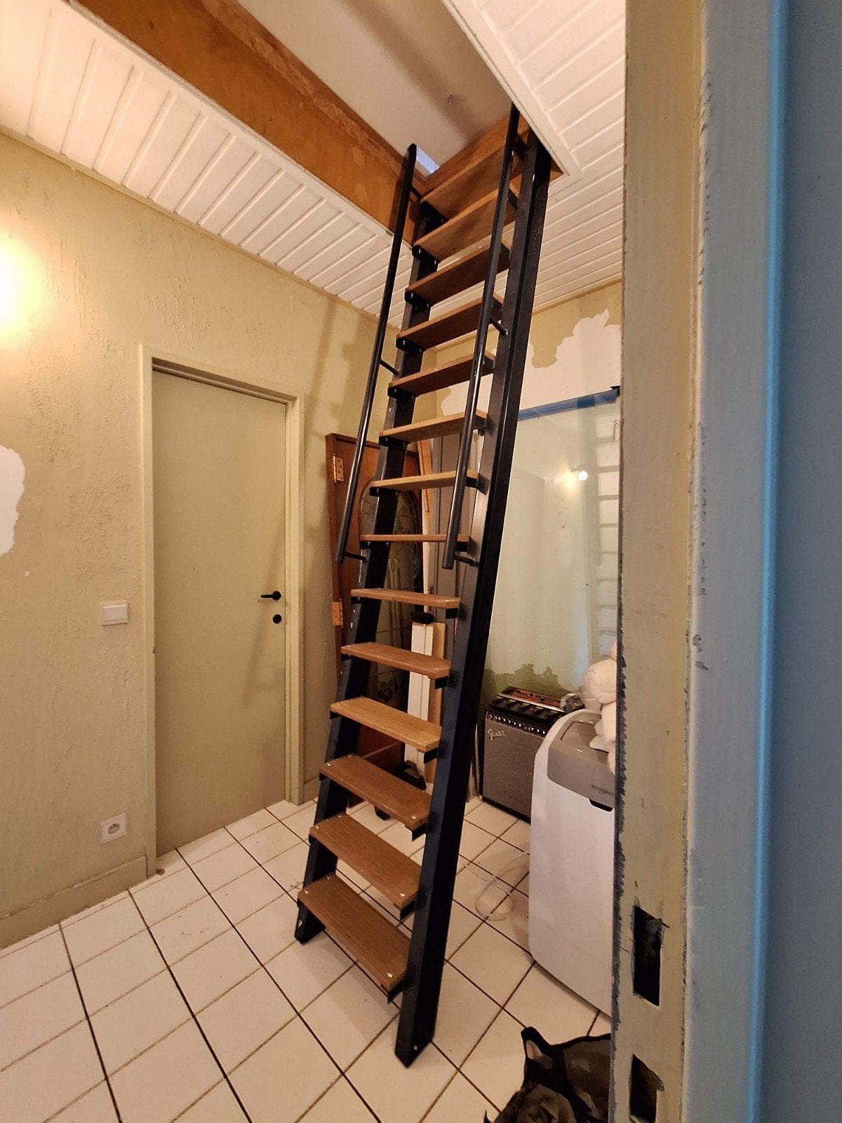 Escalier mansardé/Escalier fixe, Bricolage & Construction, Enlèvement, Utilisé, Escalier, 2 à 4 mètres