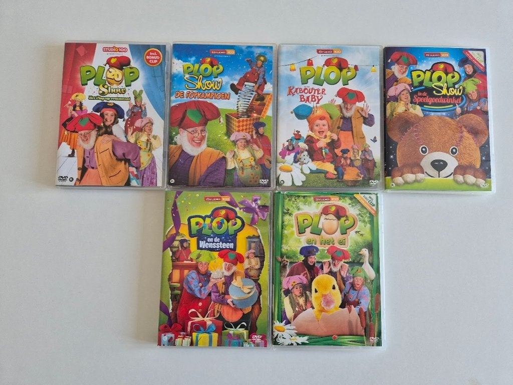 DVD-set - Plop - Studio 100, Cd's en Dvd's, Gebruikt, Alle leeftijden, Ophalen of Verzenden, Film