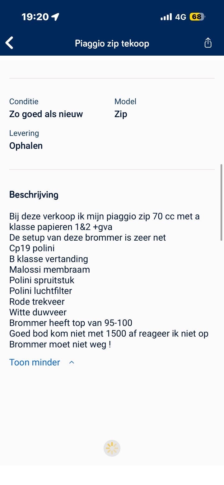 Brommer te koop