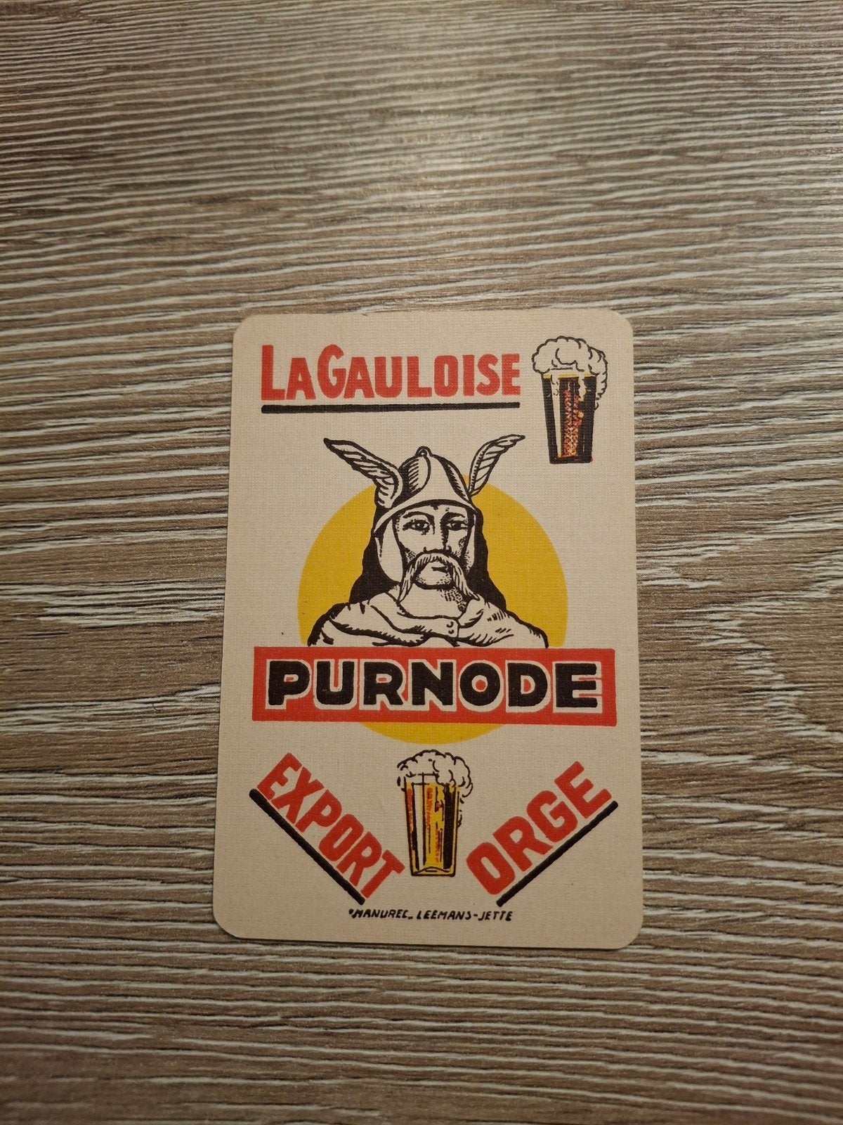 oude speelkaart la gauloise purnode, Verzamelen, Ophalen of Verzenden