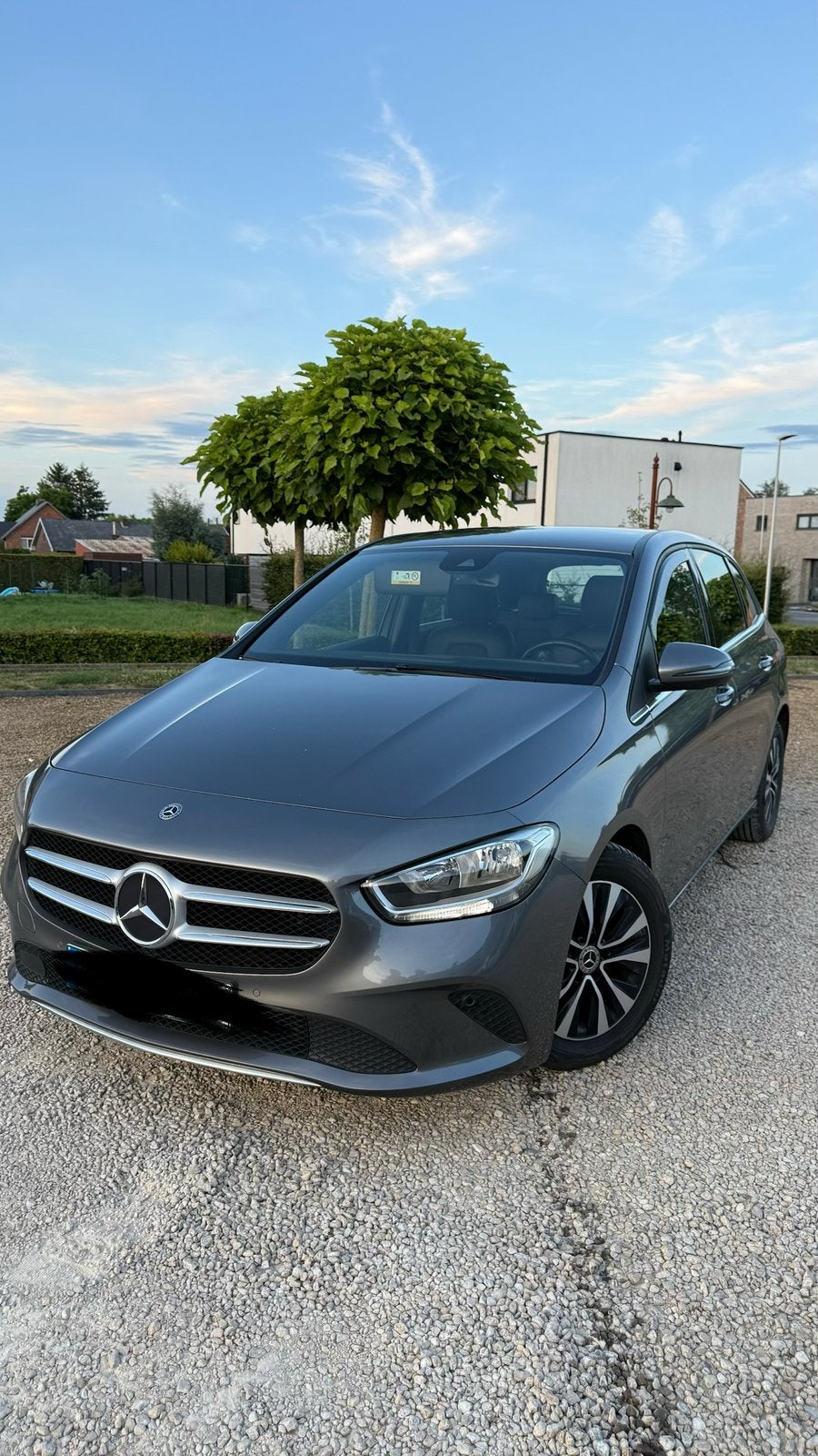 Mercedes B180 Automaat • 2019 • Diesel, Autos, Mercedes-Benz, Argent ou Gris, Achat, Euro 6, Carnet d'entretien
