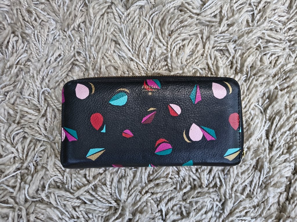 Portemonnee Fossil, Handtassen en Accessoires, Portemonnees, Overige merken, Overige kleuren, Ophalen of Verzenden, Zo goed als nieuw