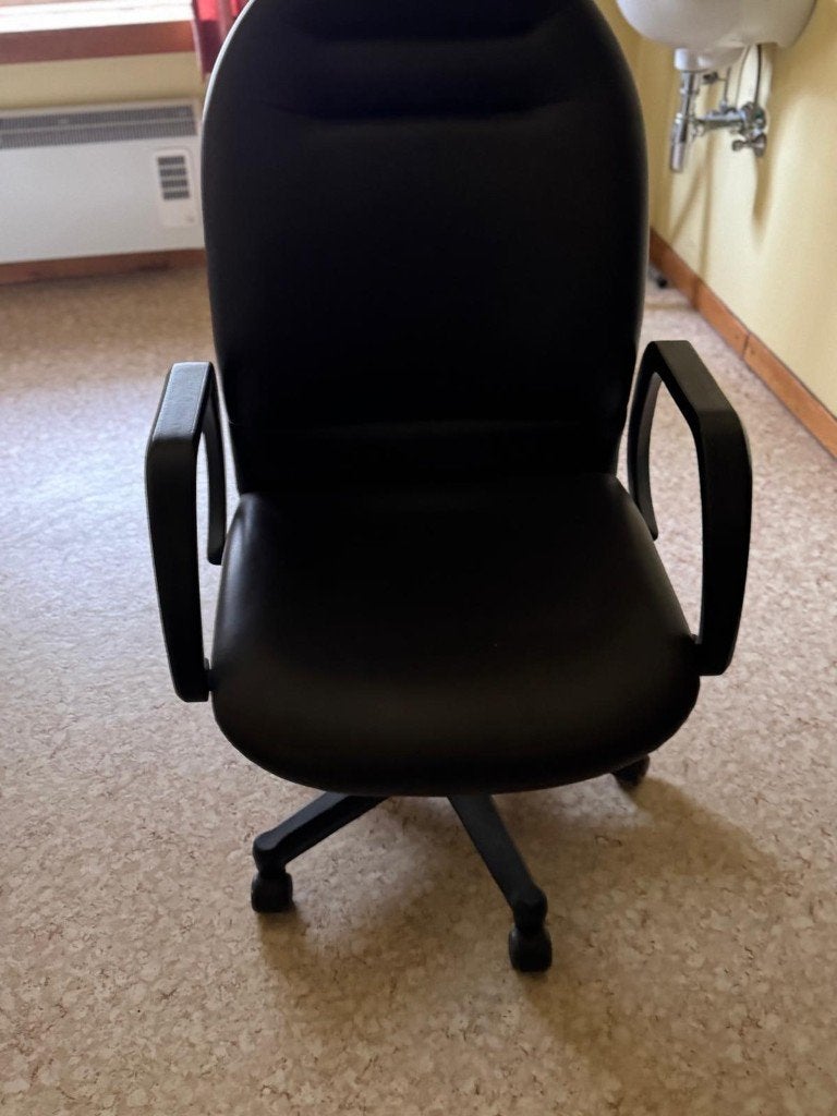 Directiebureaustoel, Enlèvement, Utilisé, Brun, Chaise de bureau