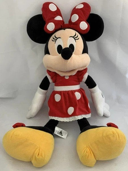 Disney Theme Park Minnie Mouse Pluche Knuffelfiguur, Verzamelen, Disney, Verzenden, Overige figuren, Zo goed als nieuw, Knuffel