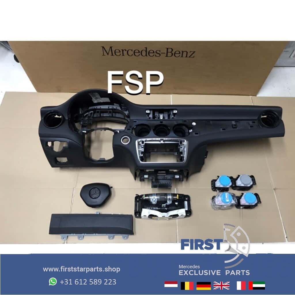 W176 A W117 CLA W156 GLA Klasse dashboard Airbagset Mercedes, Gebruikt, -, Ophalen of Verzenden, -