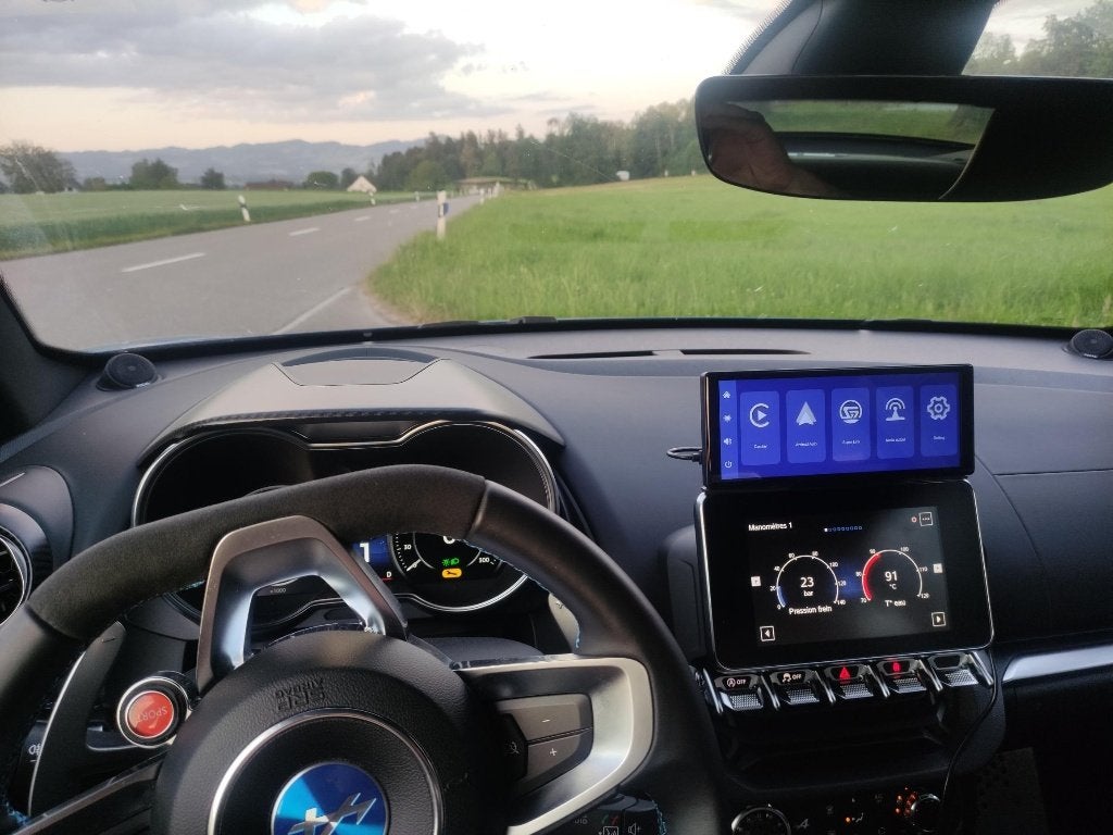 Ecran / support Apple Carplay / Android Alpine A110, Autos : Divers, Accessoires de voiture, Neuf, Envoi