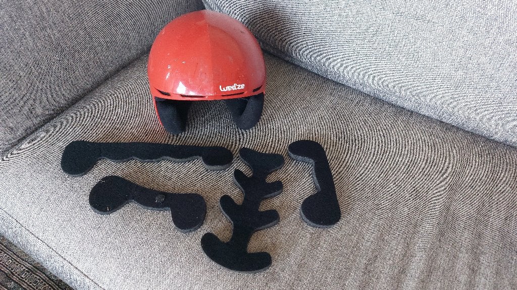 Skihelm voor kinderen van 48-52 cm, Sport en Fitness, Overige typen, Zo goed als nieuw, Ski, Ophalen