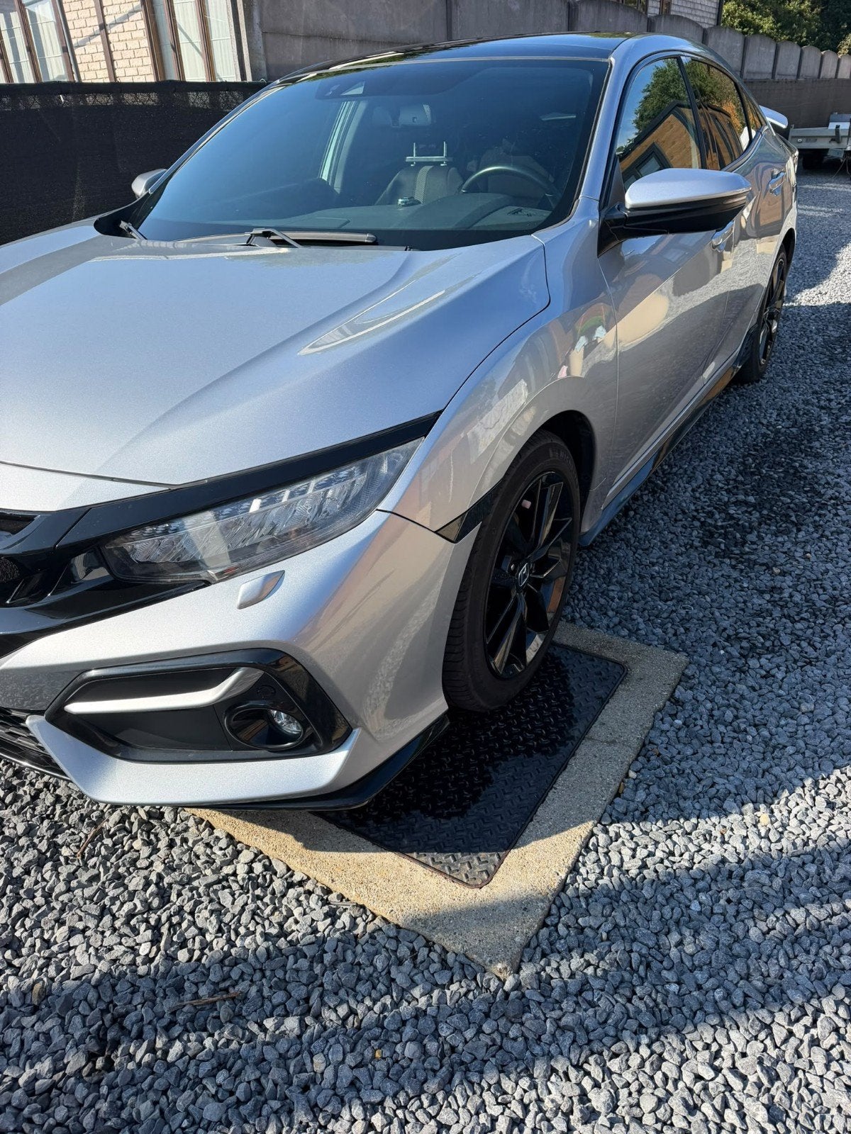Honda Civic x hatchback, Autos, 1360 kg, Argent ou Gris, 5 portes, 5 places