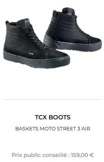 Chaussure moto TCX air T 44-45, Motos, Seconde main, Autres types, TCX, Enlèvement