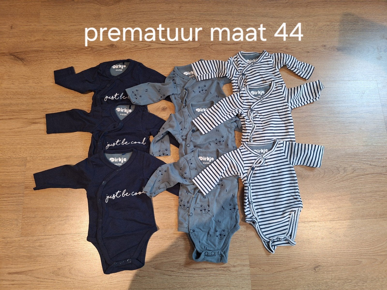 Bodies prematuur maat 44, Ophalen, Zo goed als nieuw