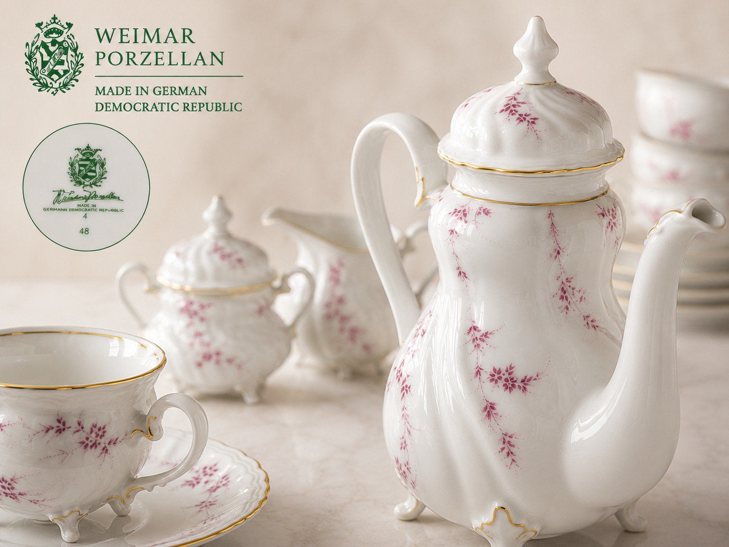 Weimar theeservies, Antiek en Kunst, Ophalen of Verzenden