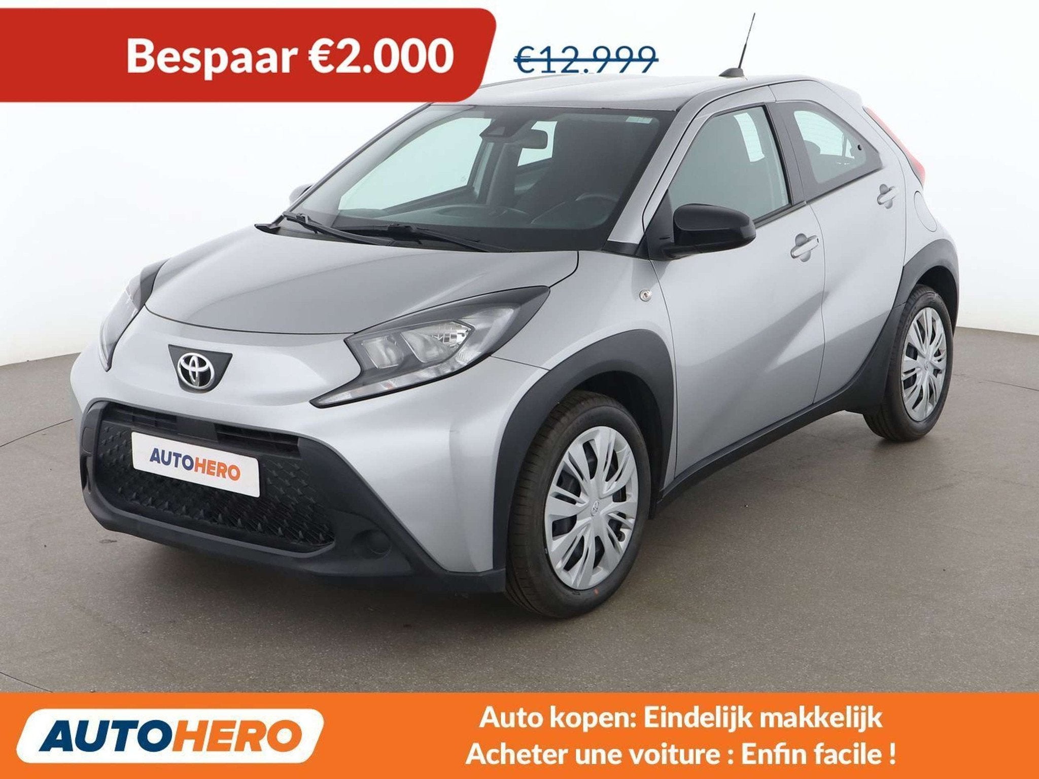 Toyota Aygo X 1.0 VVT-i Dynamic, Argent ou Gris, Achat, 998 cm³, Euro 6