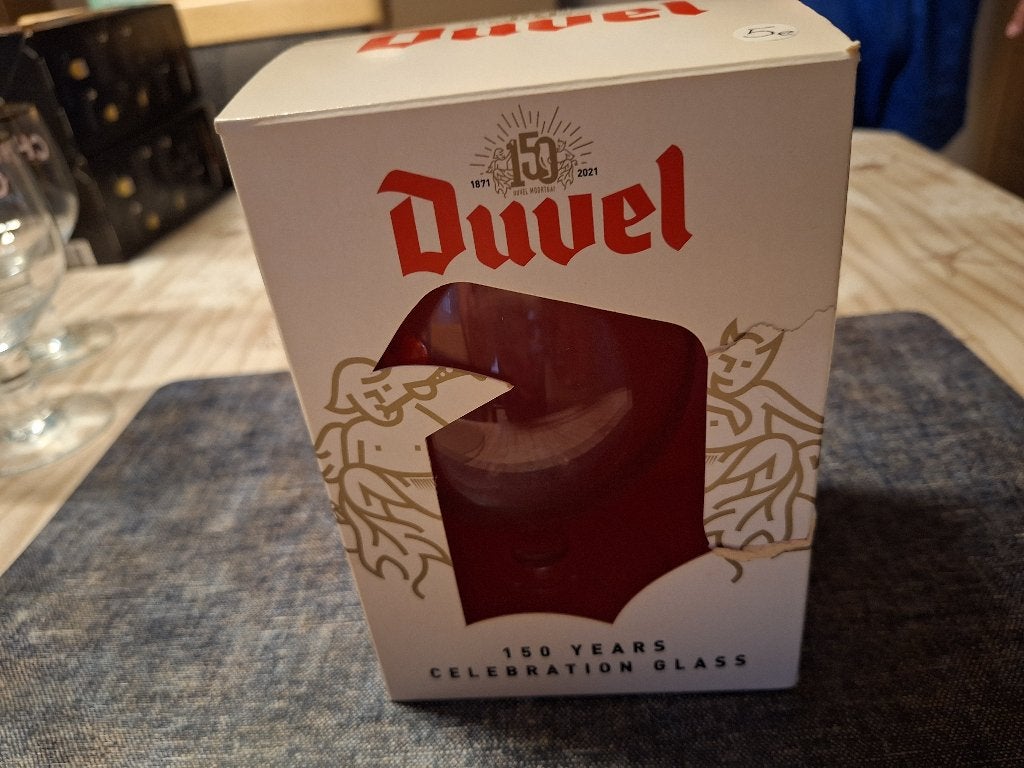 GLAS  150 JAAR DUVEL / collectors glas 150 years of duvel., Enlèvement, Neuf
