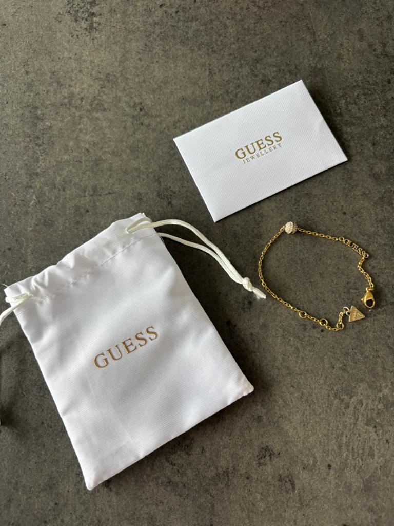 Bracelet guess, Enlèvement ou Envoi, Or, Avec cristal, Acier
