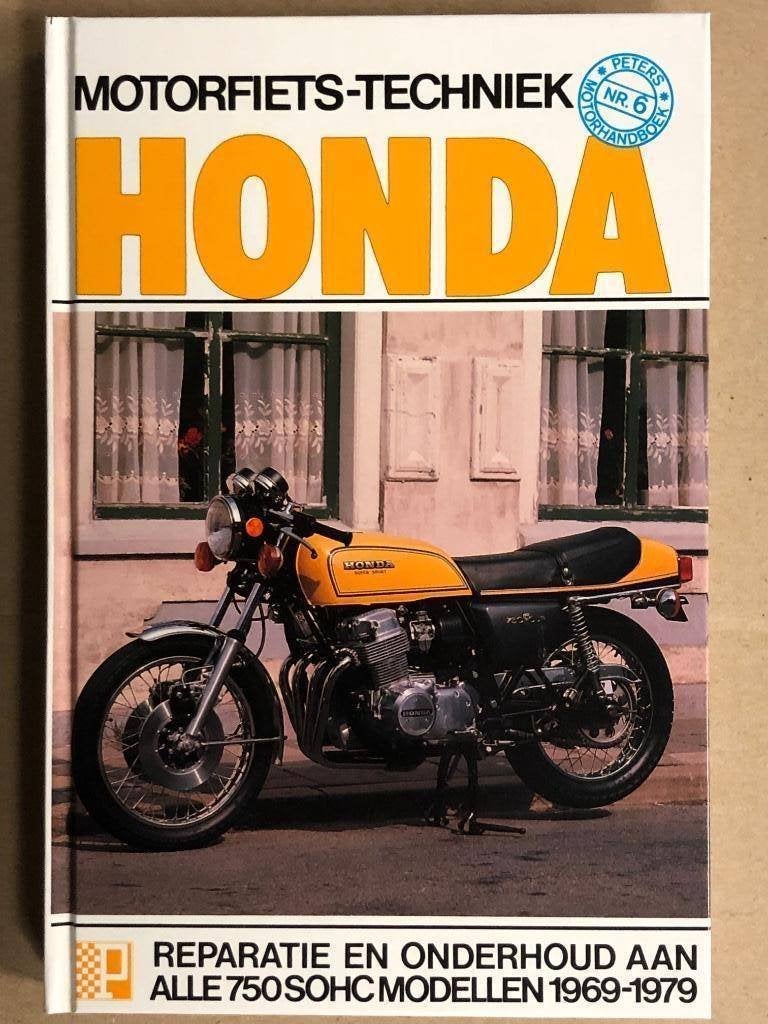 werkplaatshandboek HONDA CB750 sohc 1969-79 NL & NIEUW(STE)*, Enlèvement ou Envoi, Honda