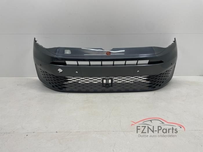 VW Caddy 2K7 Voorbumper 4PDC LR7H indium grau, Enlèvement ou Envoi, Utilisé, Avant, Pare-chocs
