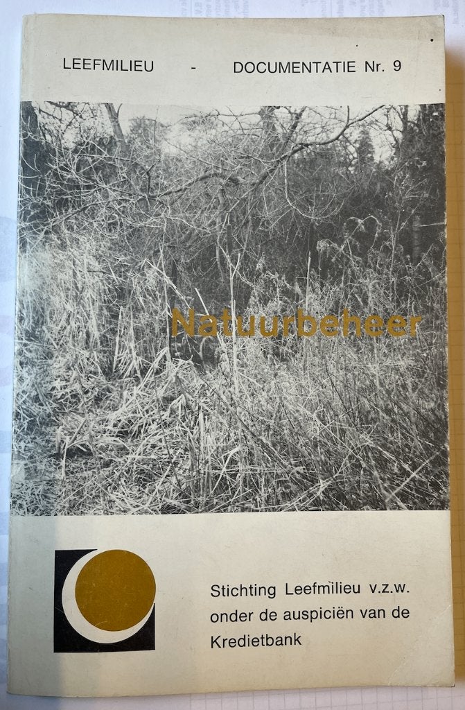 Leefmilieu 1978 nr. 9 - Natuurbeheer, Livres, Nature, Enlèvement ou Envoi, Comme neuf, Nature en général