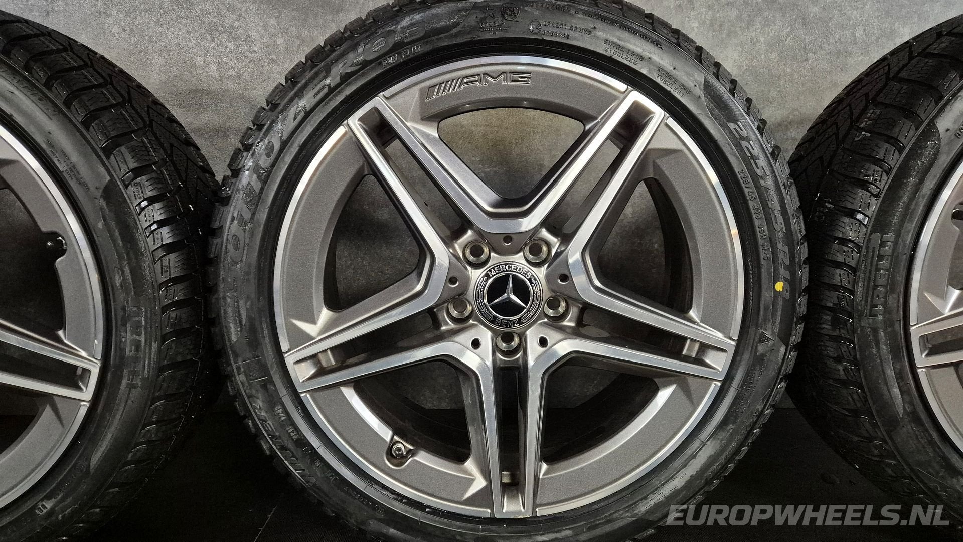18 inch Mercedes velgen AMG A B CLA W247 W177 winterbanden, Auto-onderdelen, Banden en Velgen, 18 inch, Gebruikt, -, -