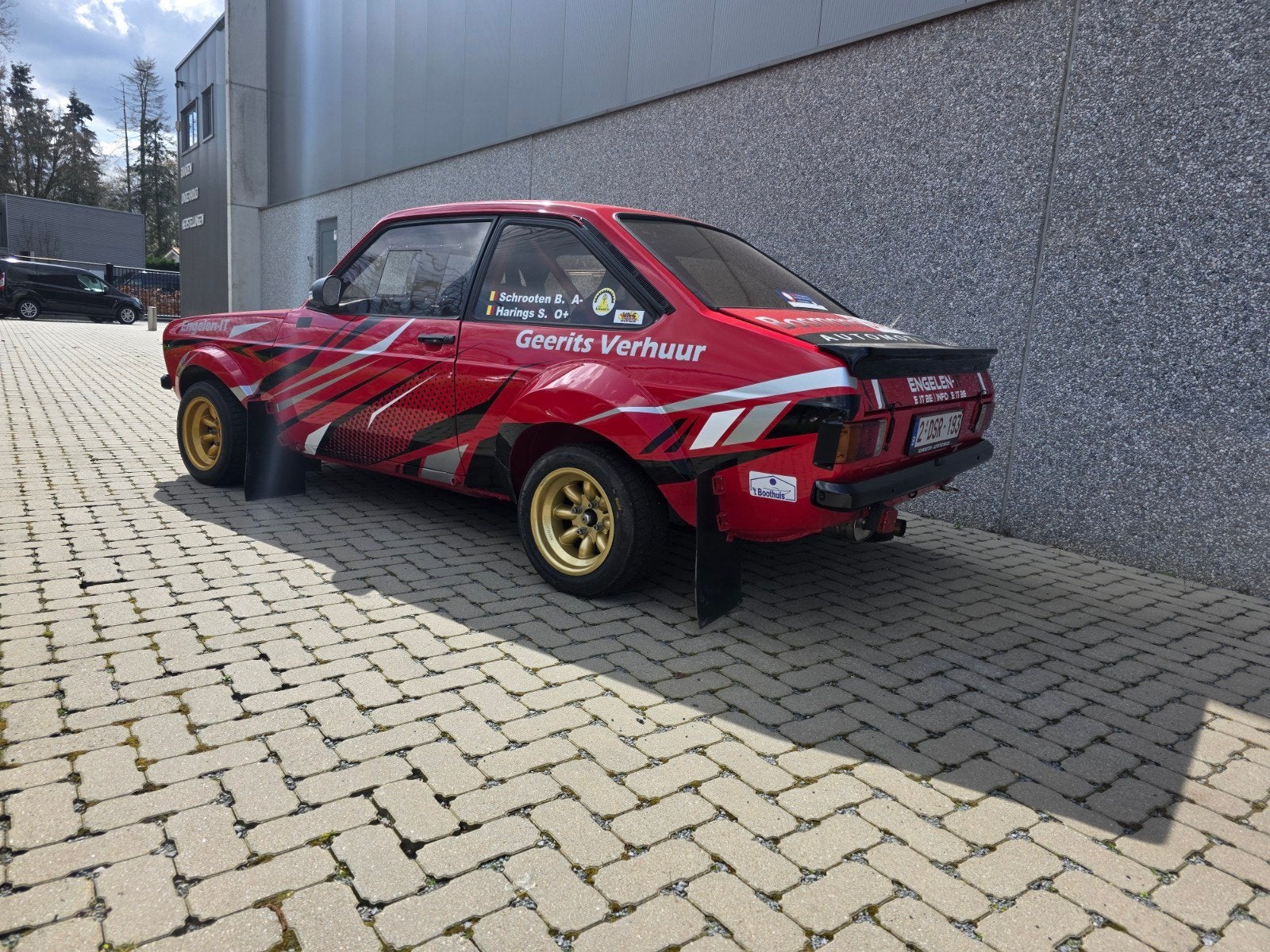 Escort mk2 grp4 rally wagen, Auto's, Escort, Geel, https://public.car-pass.be/99999, Bedrijf