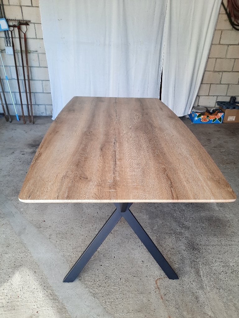 Eettafel, Ophalen, 50 tot 100 cm, Zo goed als nieuw, Vijf personen of meer
