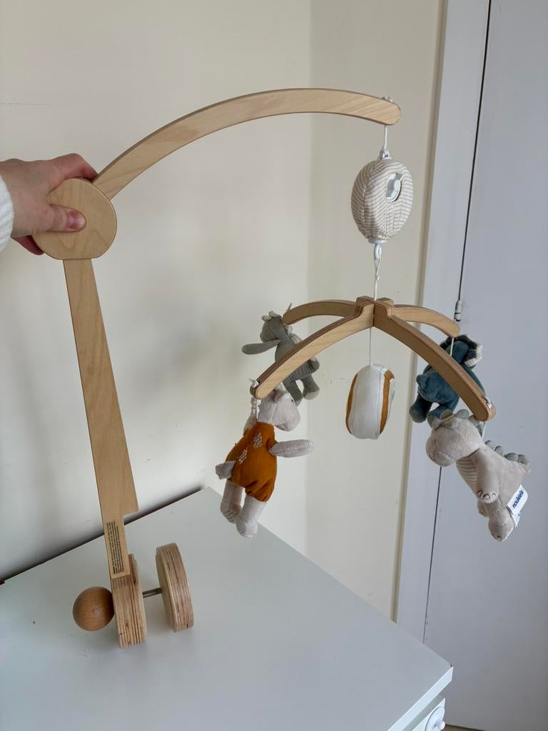Noukies musical babybedje mobiel, Kinderen en Baby's, Ophalen, Zo goed als nieuw, Mobiel