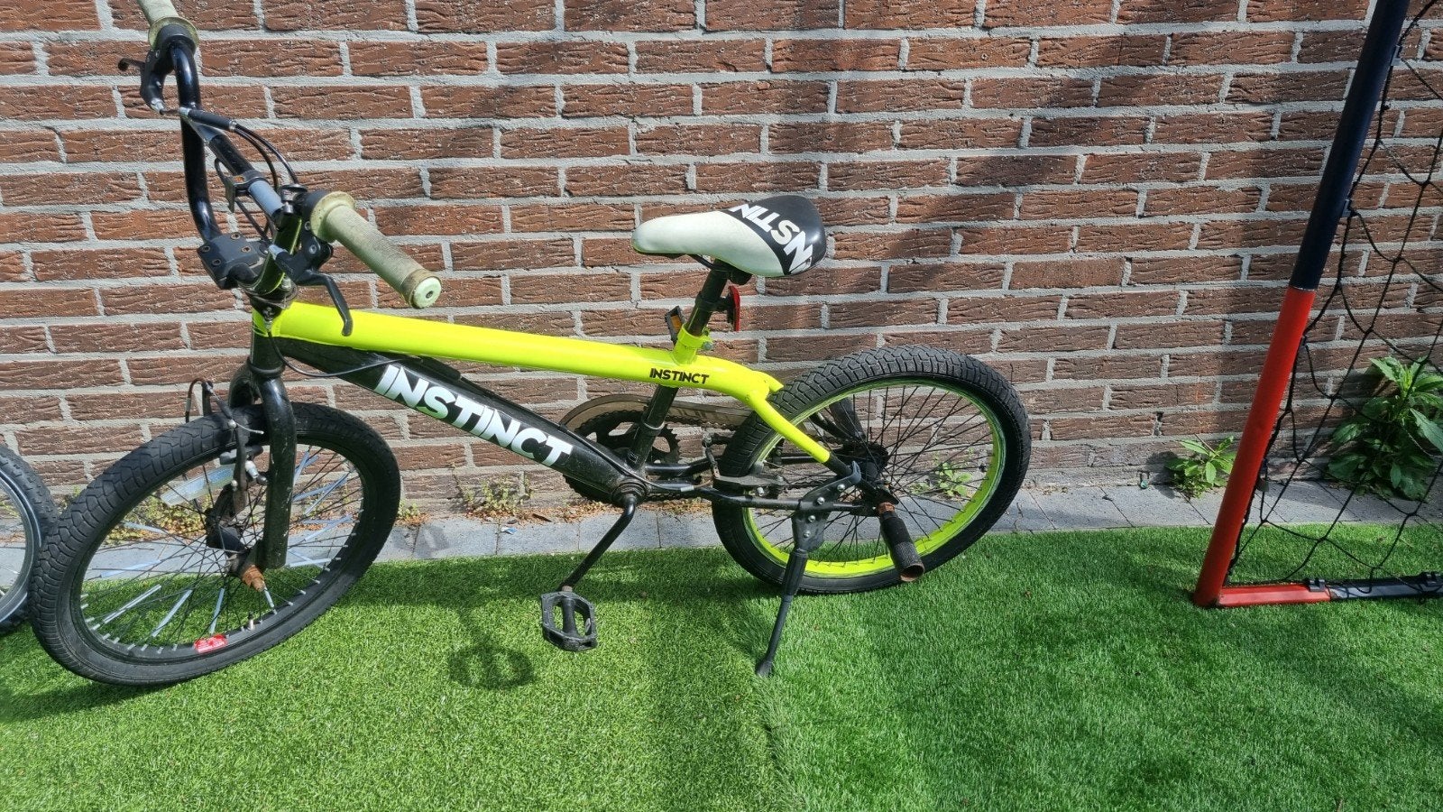 Bmx kinderfiets, Ophalen