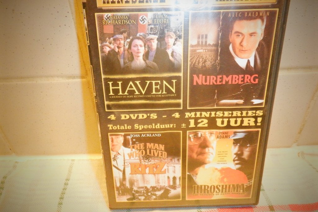 DVD BOX Miniserie MM Marathon (4DVD'S-4 MIniserie's), Cd's en Dvd's, Engels, Nederlands, Ophalen of Verzenden, Zo goed als nieuw