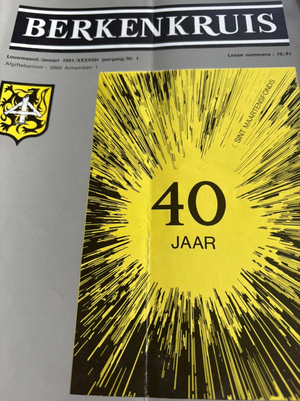Berkenkruis 1991, Enlèvement ou Envoi