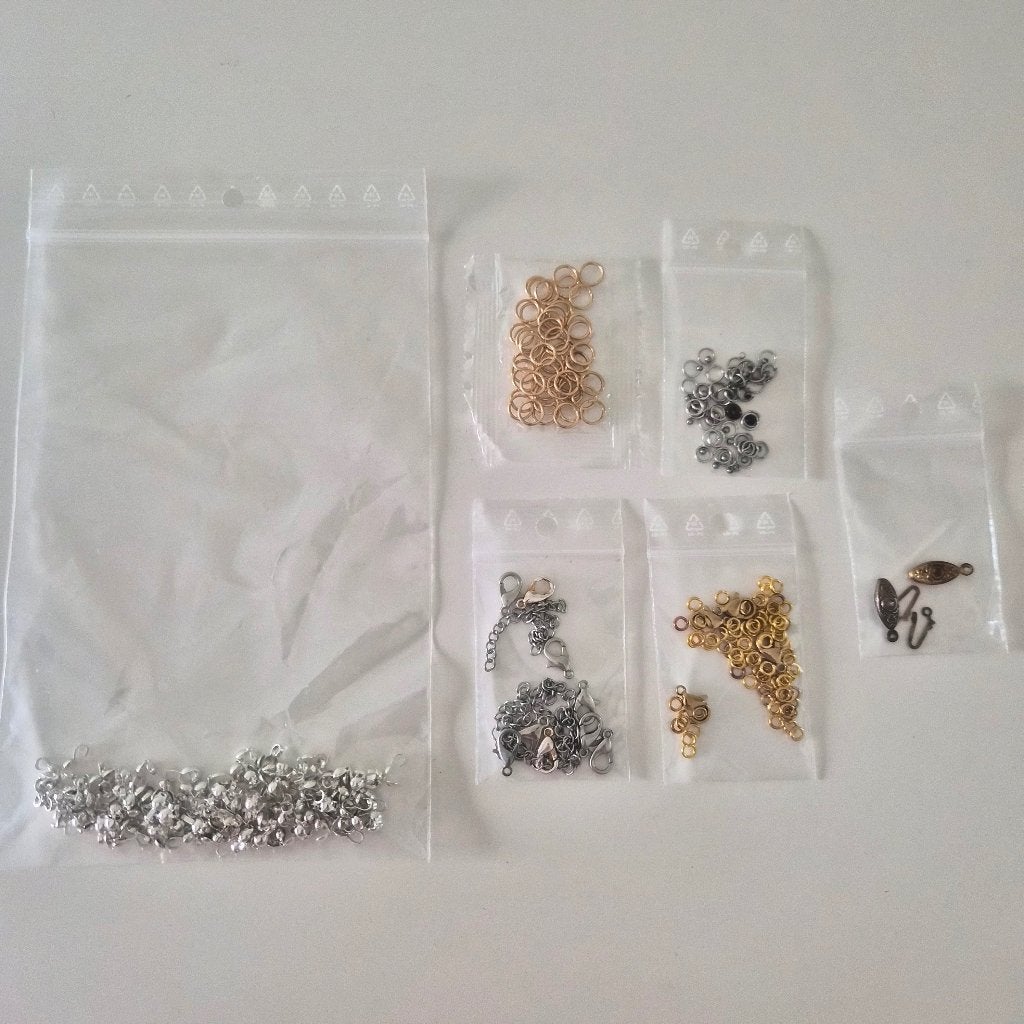 Serrures + anneaux, Hobby & Loisirs créatifs, Fabrication de Perles & Bijoux, Enlèvement ou Envoi, Comme neuf, Perle