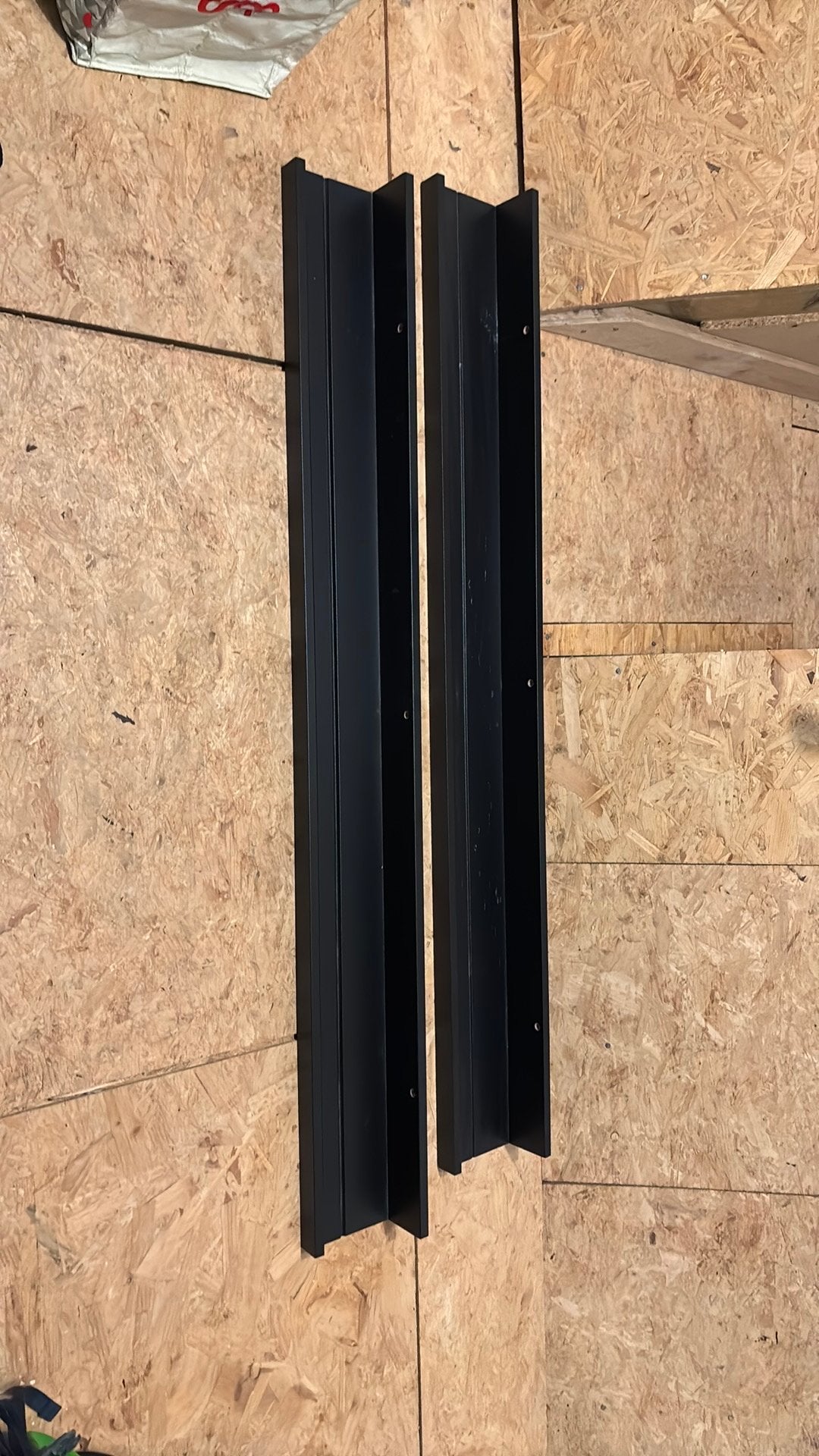 Zwarte IKEA wandplankjes, Ophalen, Nieuw