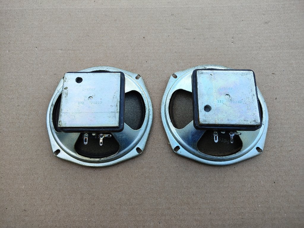 2x Hoge Tonen Speakers Rowe-AMi MM4 (1970) jukebox, Verzenden, Ami