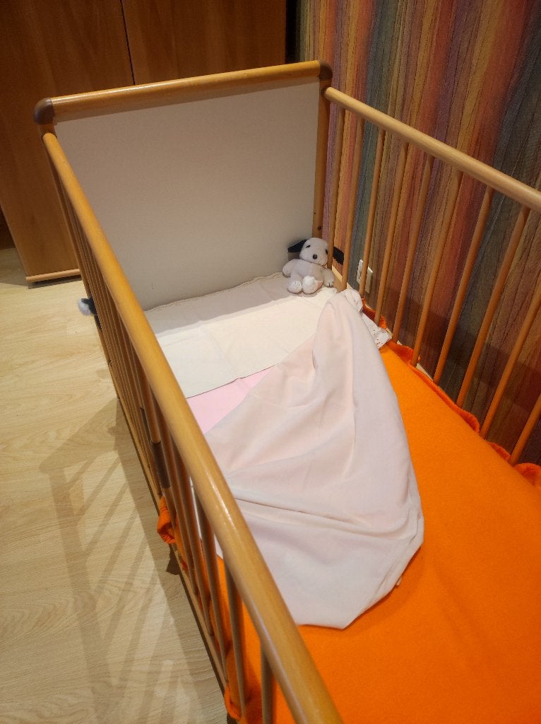lit enfant, Matelas, 70 à 85 cm, Enlèvement, Utilisé