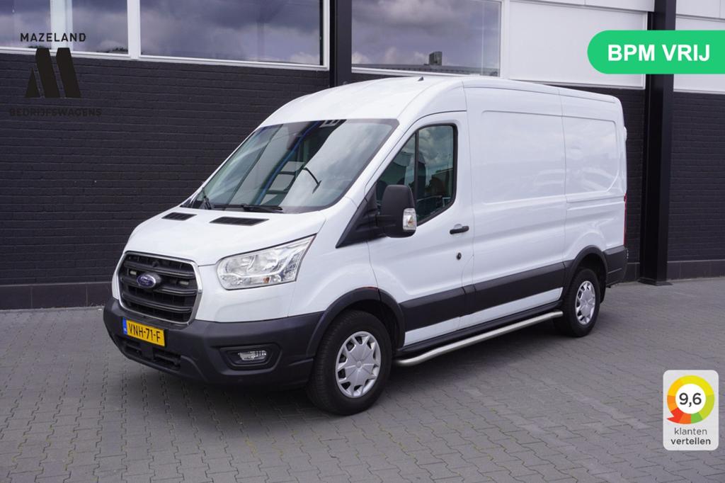 Ford Transit 2.0 TDCI 130PK L2H2 EURO 6 - Airco - Navi - Cru, Autos, Achat, 207 g/km, Entreprise, Hybride Électrique/Diesel