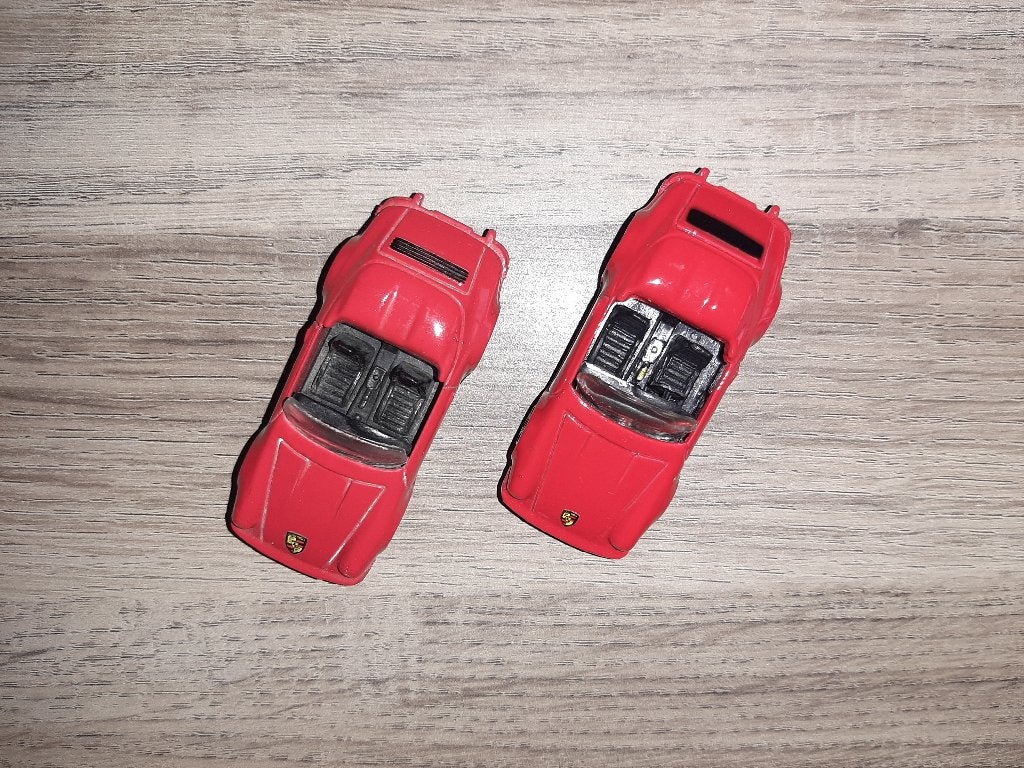 2x Maisto/Edocar Porsche 911 Speedster, Enlèvement ou Envoi, Comme neuf, Voiture