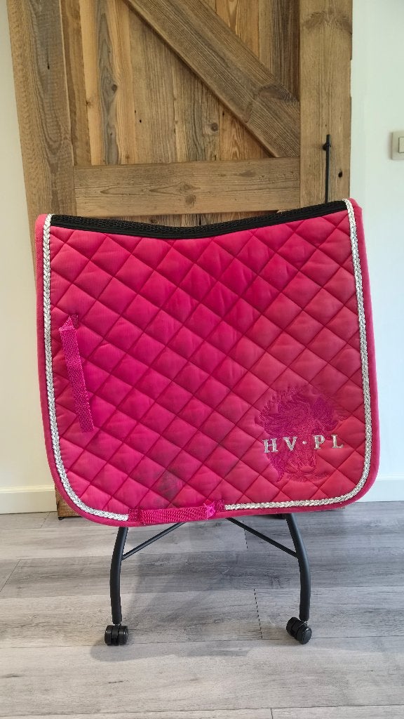 HV Polo roze dressuur dekje, Dieren en Toebehoren, Full (L), Dressuurdekje, Ophalen of Verzenden, Roze
