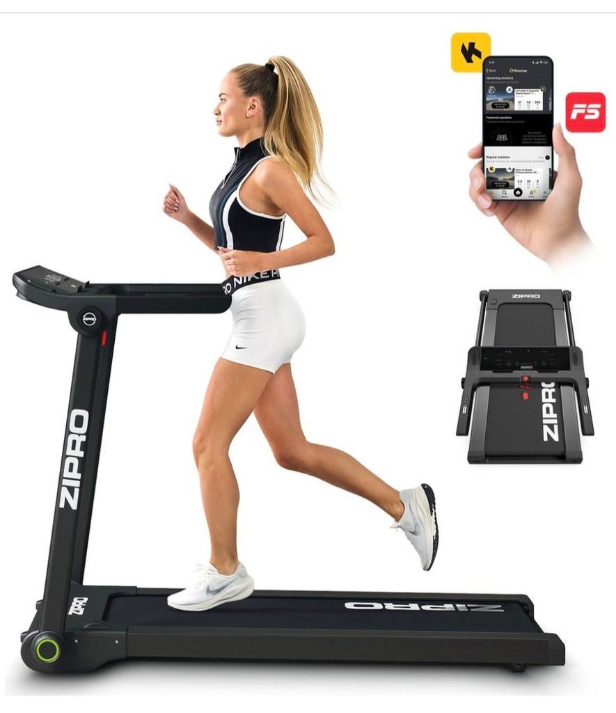 NEUF Tapis de course 1 - 16km/h, Sports & Fitness, Équipement de fitness, Neuf, Tapis de fitness