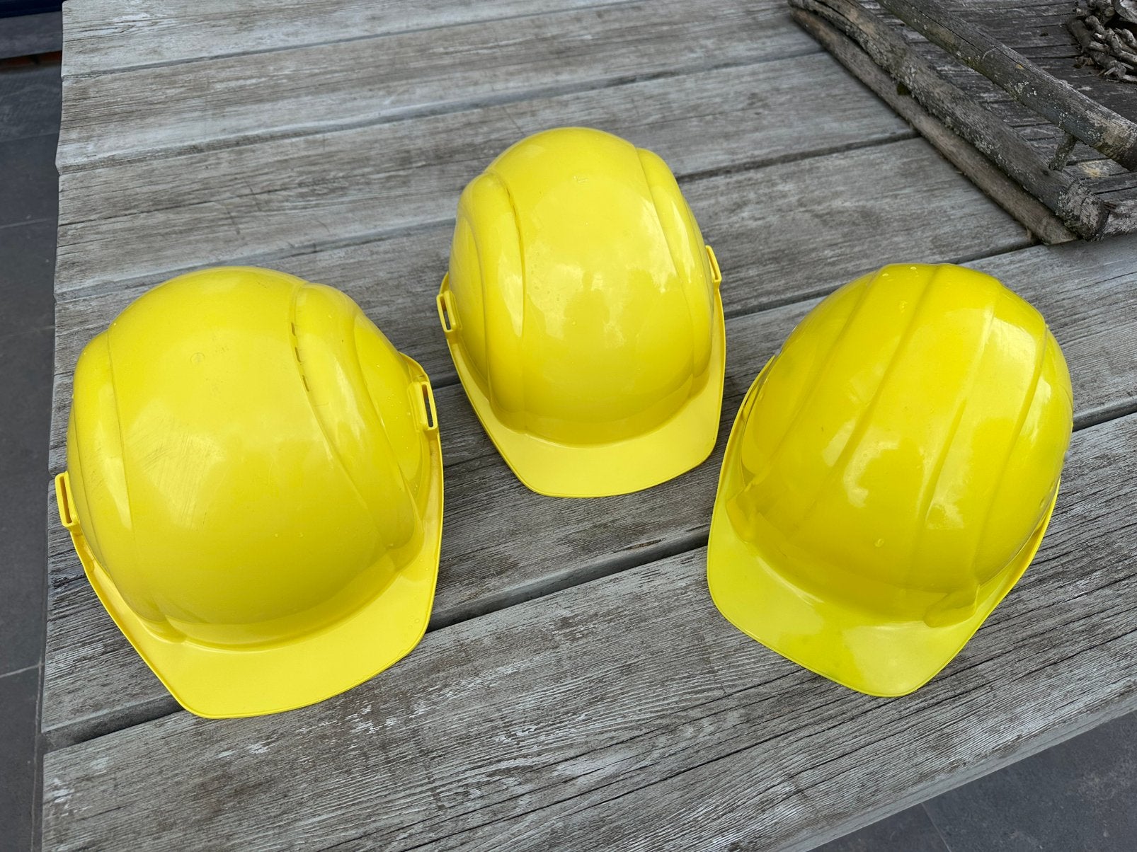 Veiligheidshelmen (3 voor 6 euro), Bricolage & Construction, Casques de sécurité, Enlèvement, Comme neuf