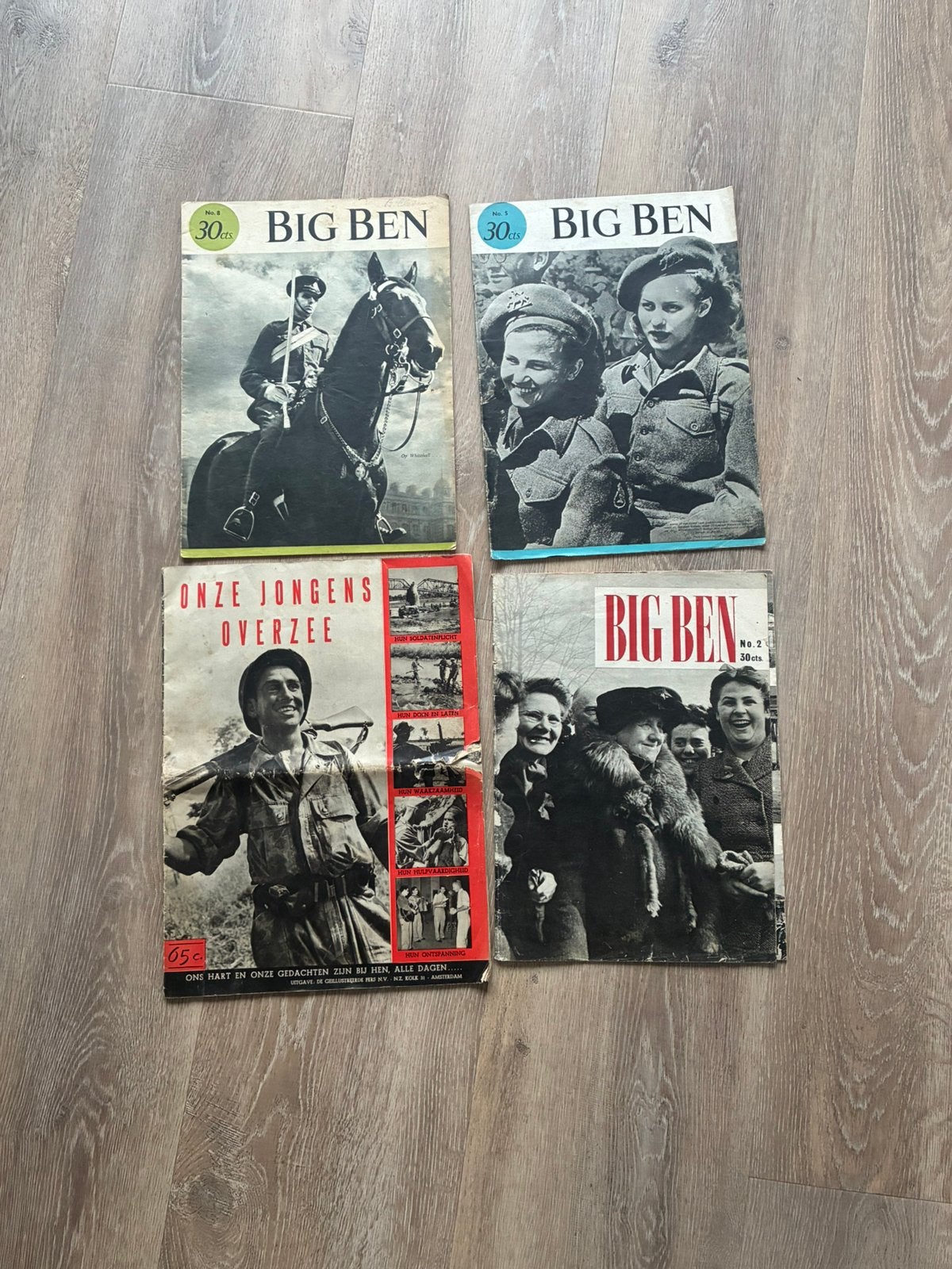 magazines de la Seconde Guerre mondiale, Enlèvement ou Envoi