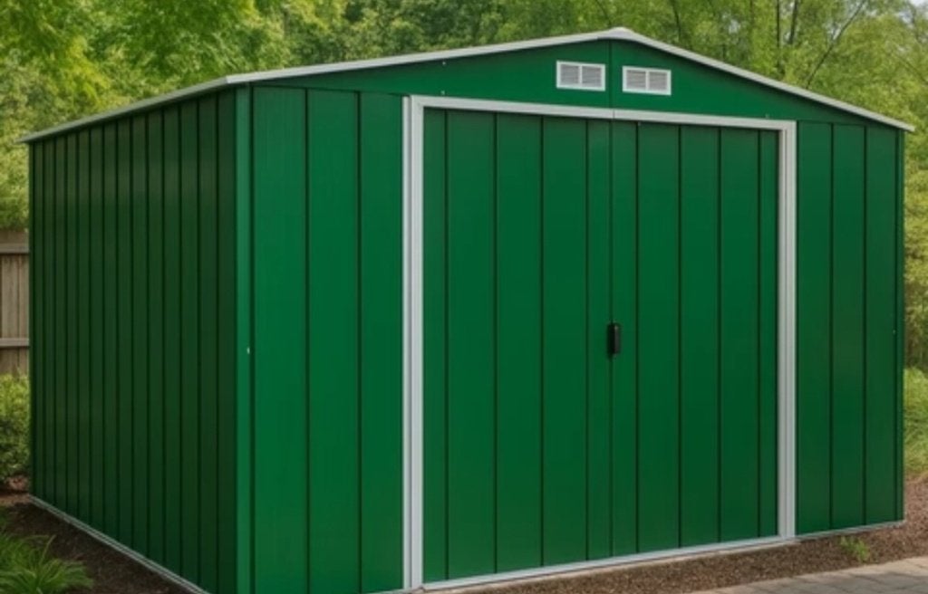 Tuinhuis metaal 3x3, Tuin en Terras, Tuinhuizen, Ophalen, 200 tot 400 cm, Tuinhuis, Nieuw