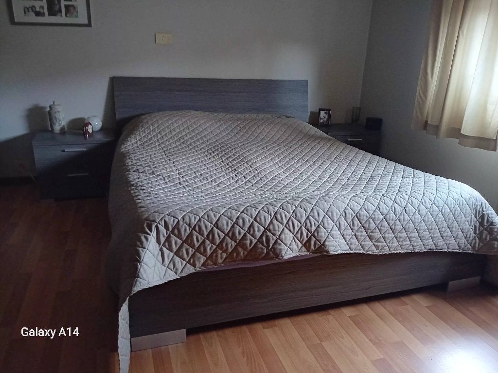 bed en nachtkastjes, Huis en Inrichting, Ophalen, Gebruikt, 210 cm, Tweepersoons