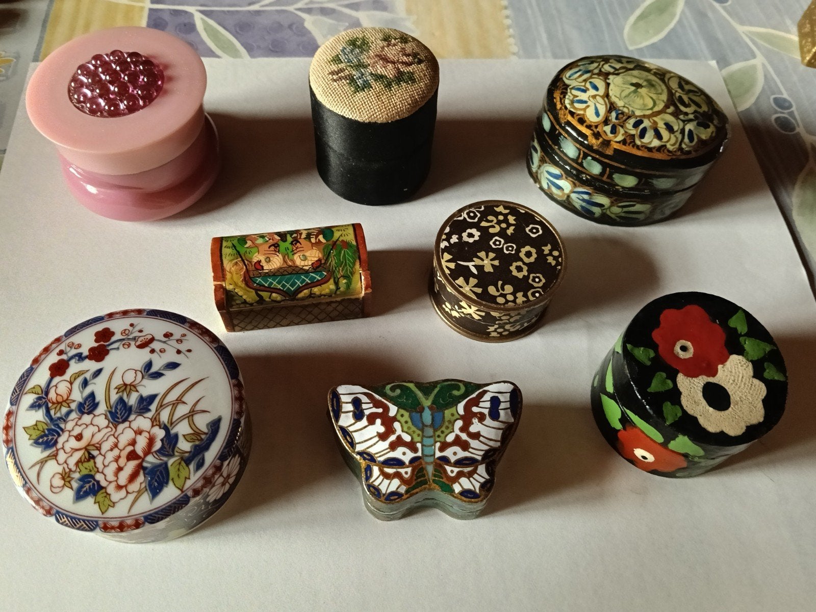 Vintage pillendoosjes, Antiek en Kunst, Ophalen of Verzenden