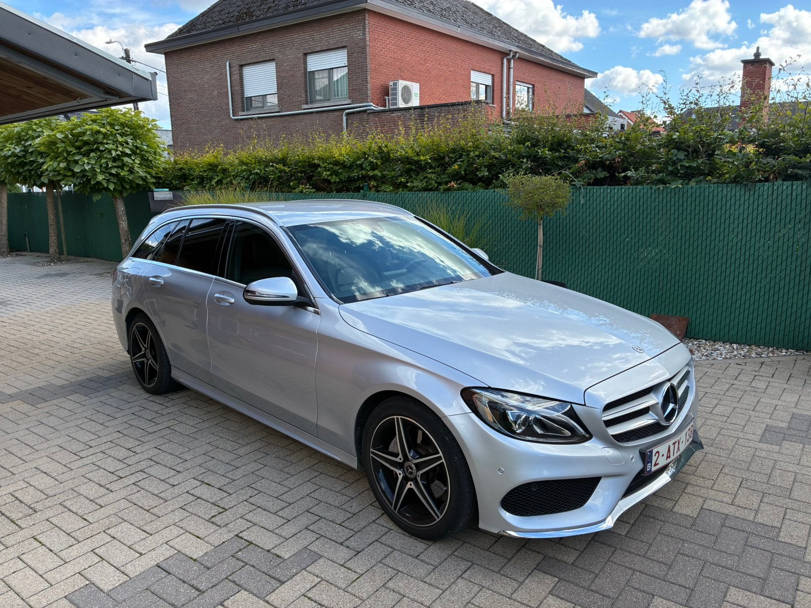 Mercedes Benz C180 9Tronic AMG Line, Auto's, Automaat, Achterwielaandrijving, Adaptive Cruise Control, 1600 cc