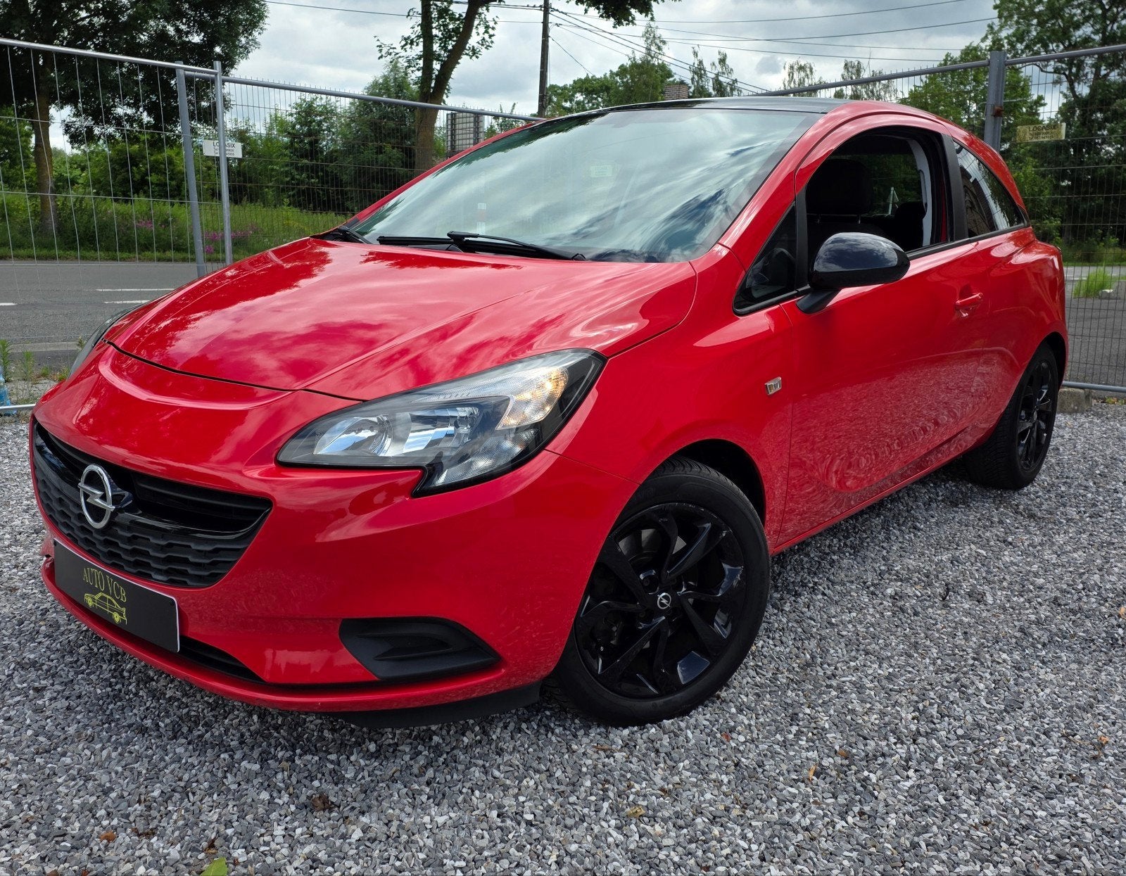 Opel Corsa zwarte editie 2016, Auto's, Voorwielaandrijving, Stof, Bedrijf, Electronic Stability Program (ESP)
