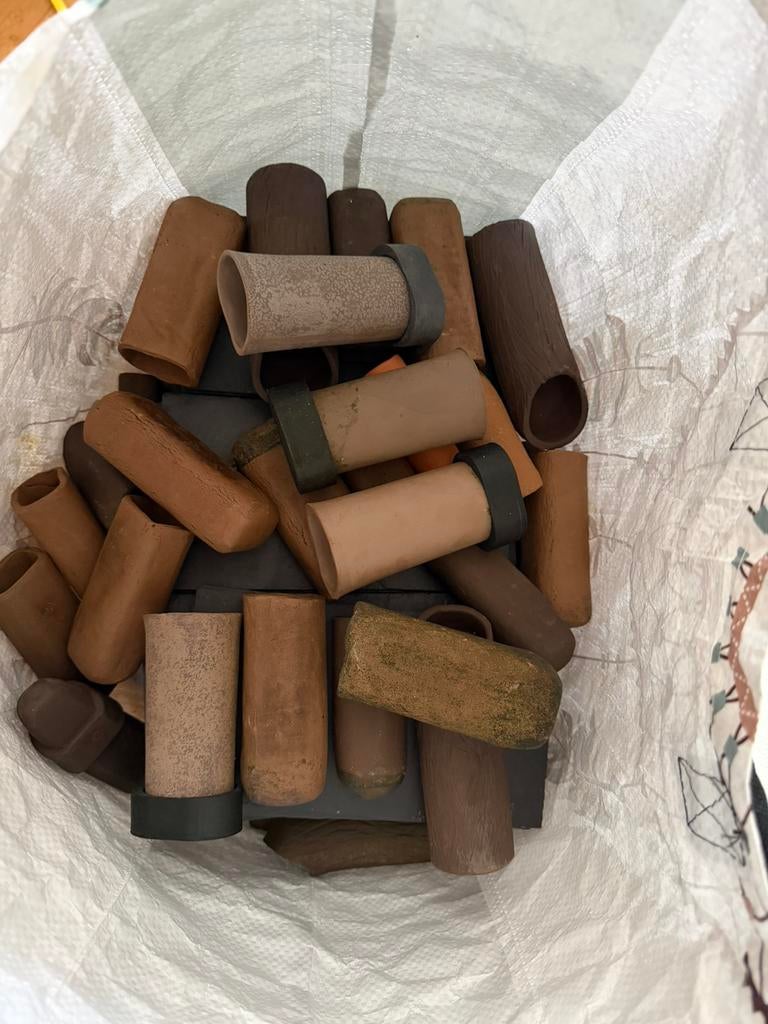Tubes de pontes (legholen) pour ancistrus, hypancistrus, Enlèvement ou Envoi, Utilisé