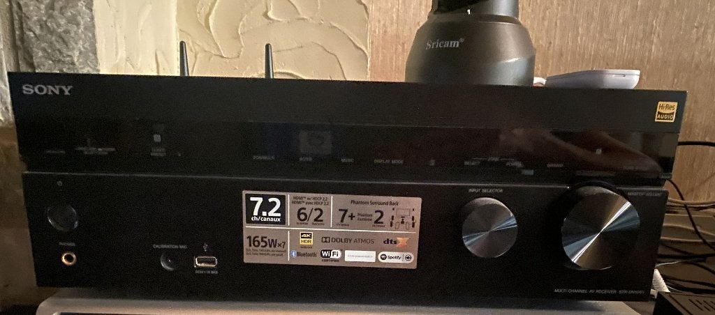 Sony STR DN1080 AV receiver home theater, Audio, Tv en Foto, Versterkers en Ontvangers, Ophalen, Sony