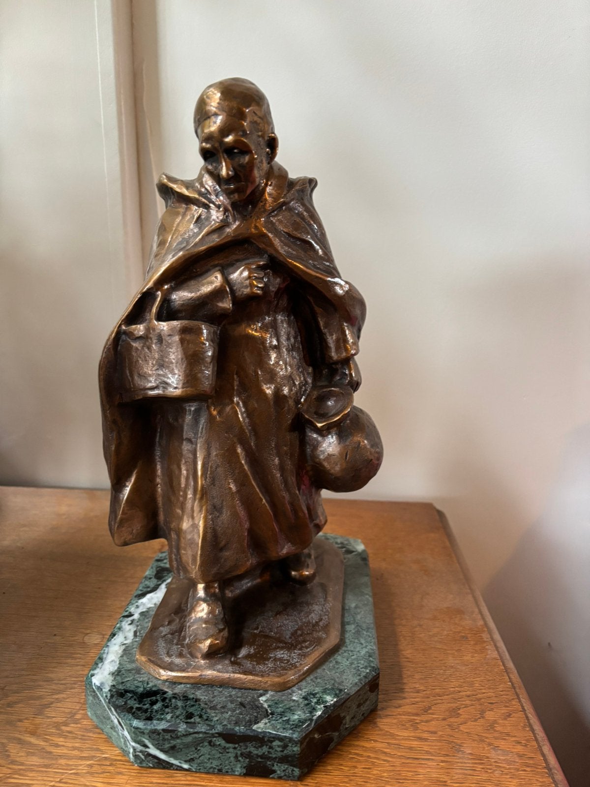 Lady of Bruges  - brons - O. Rotsaert, Antiek en Kunst, Ophalen