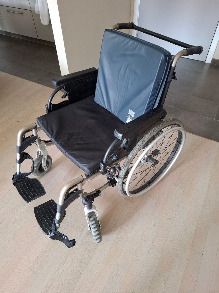 Chariot, Divers, Enlèvement, Utilisé, Fauteuil roulant manuel