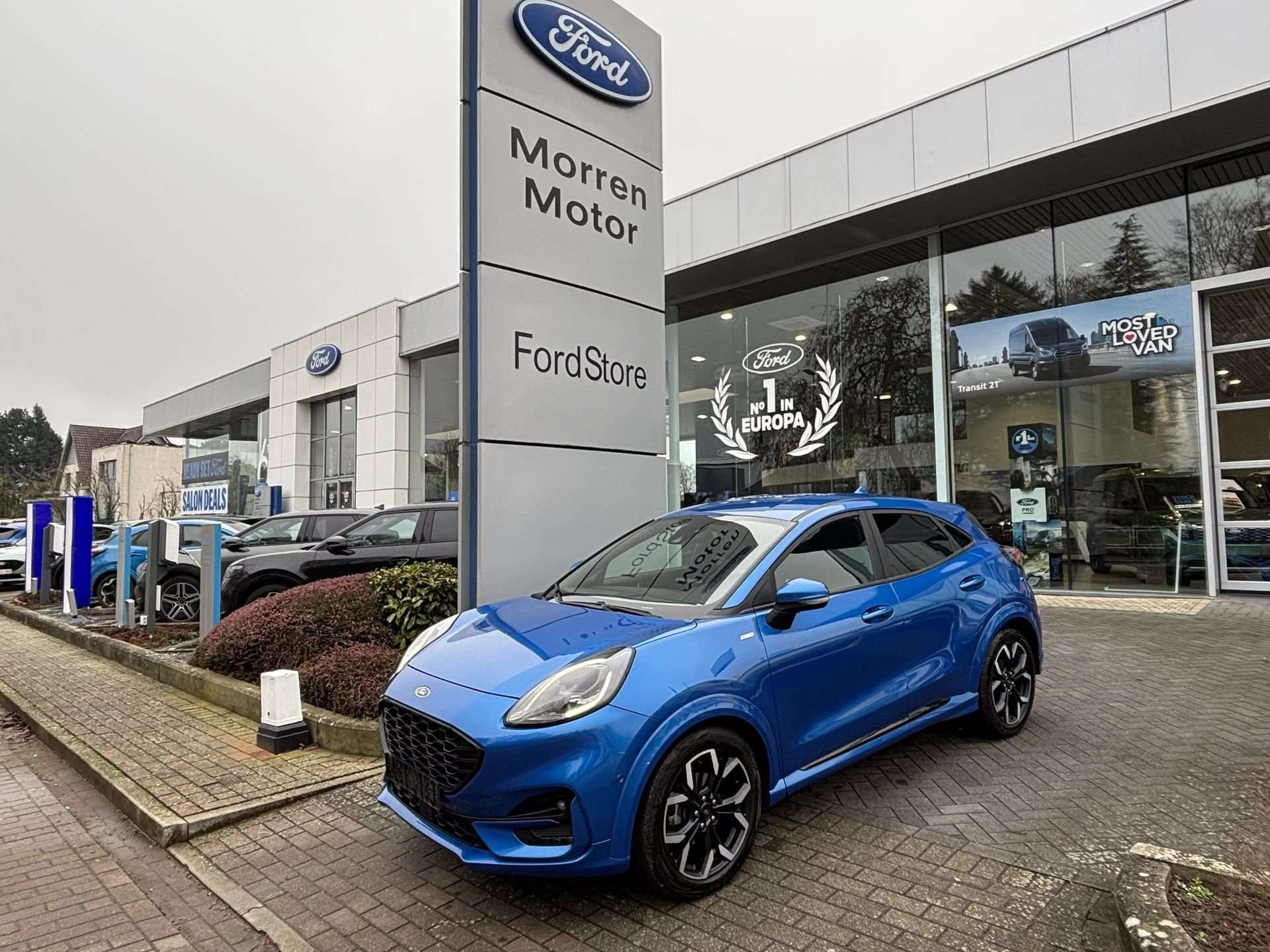 Ford Puma ST-LINE X MHEV Ecoboost 125PK OC3513 *44332*, Autos, Ford, Capteur de stationnement, Achat, Puma, 96 g/km
